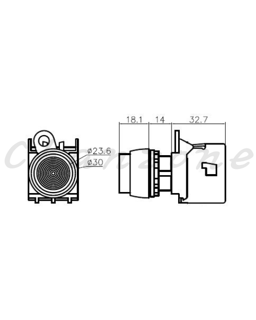 山河電機 ø22-SHD系列 平形/凸頭/兩點式照光按鈕 SHBI-221/222/223/224/225